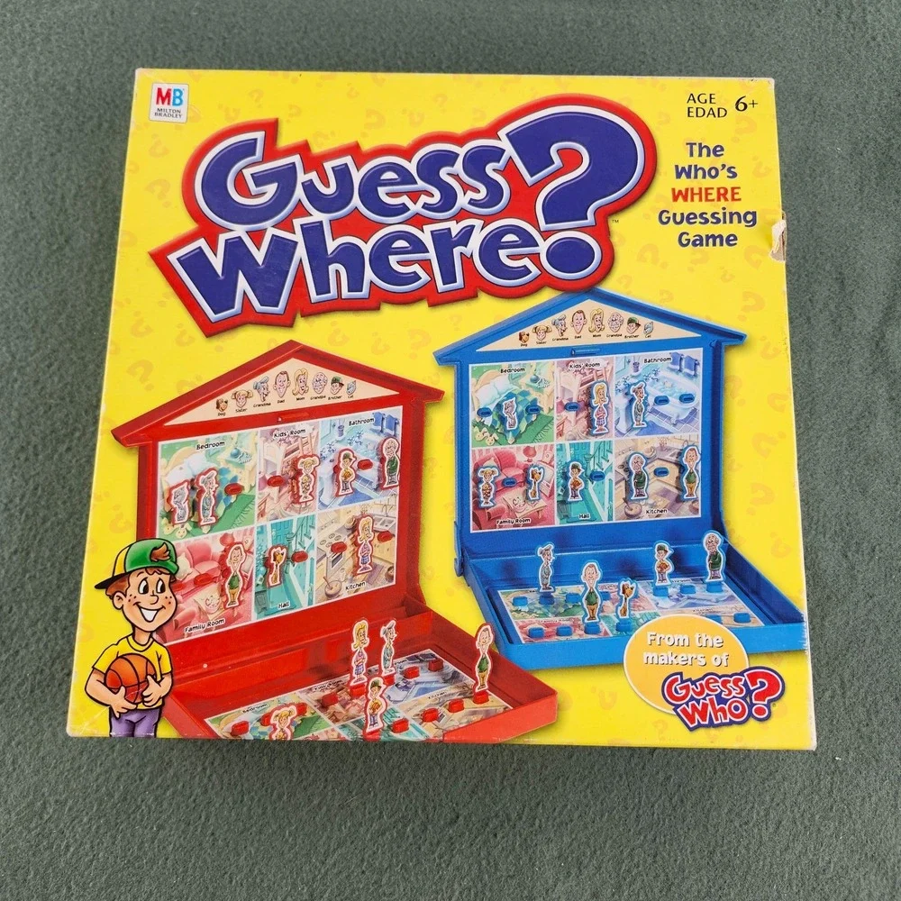Milton Bradley guess where